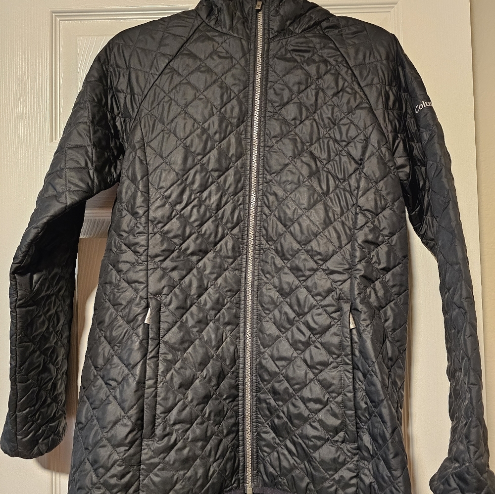 Womens Black Columbia insulated jacket Small